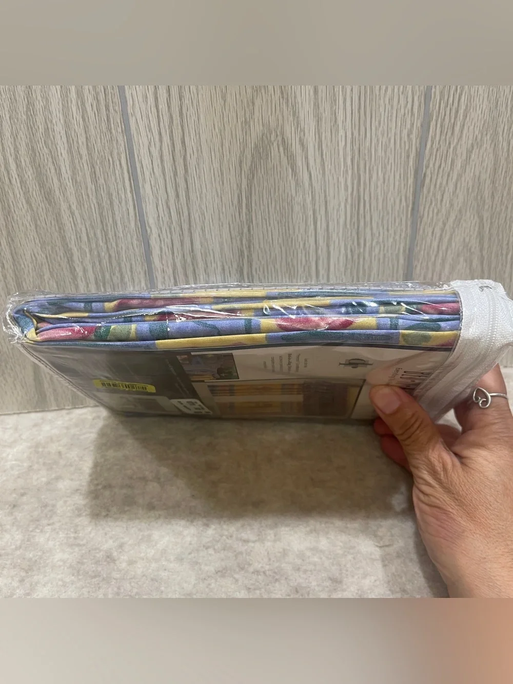 Dan River Provence Dillards Yellow 90s Floral Curtain & Valance Cottagecore New